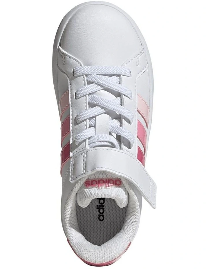 Grand Court 3.0 Pre-School Sneakers In White image 3