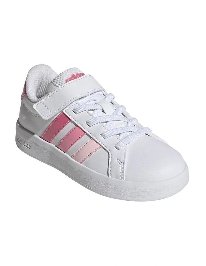 Grand Court 3.0 Pre-School Sneakers In White image 4