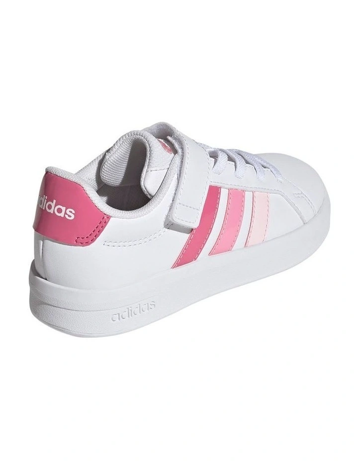 Grand Court 3.0 Pre-School Sneakers In White image 5