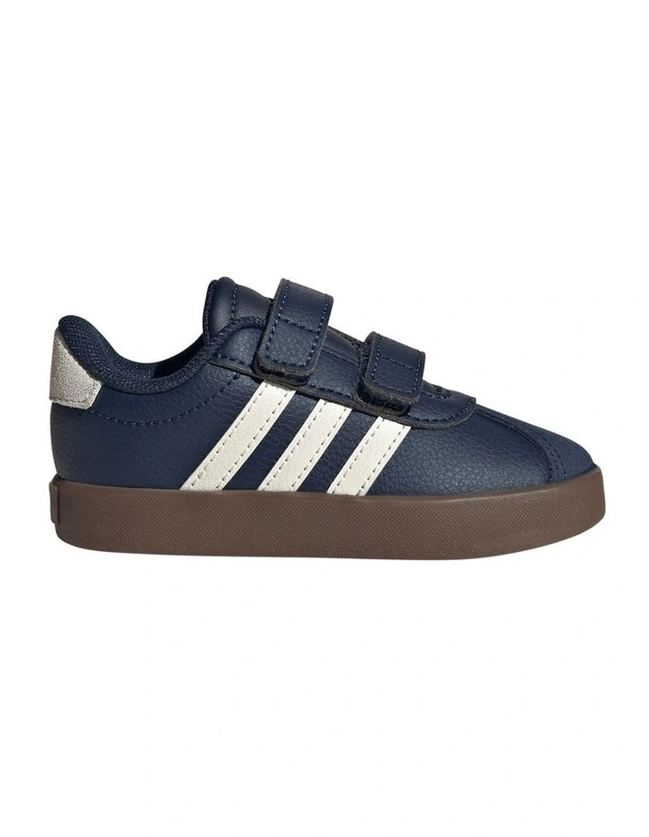 Vl Court 3.0 Self-Fastening Infant Sneakers In Indigo image 1