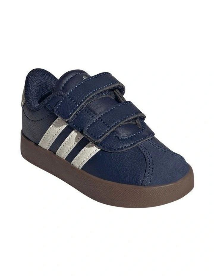 Vl Court 3.0 Self-Fastening Infant Sneakers In Indigo image 4