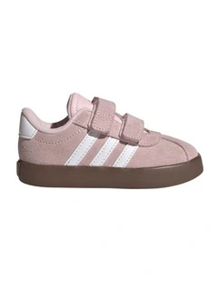Vl Court 3.0 Self-Fastening Infant Sneakers In Pink
