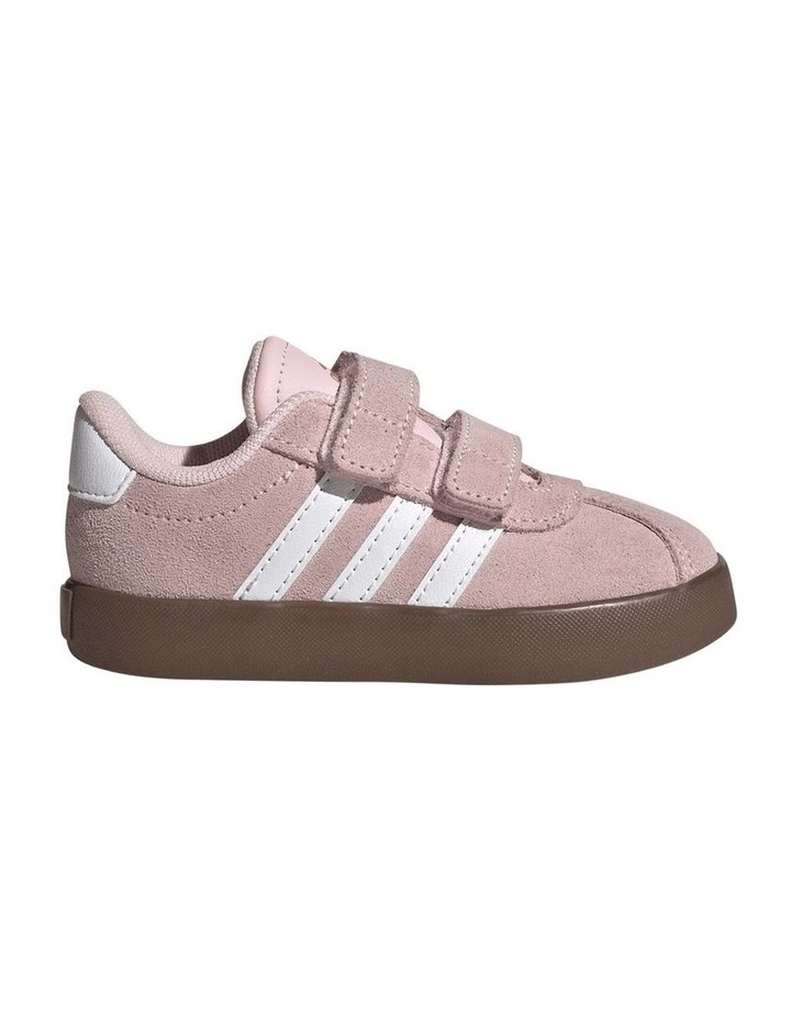 Vl Court 3.0 Self-Fastening Infant Sneakers In Pink image 1