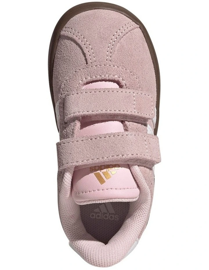 Vl Court 3.0 Self-Fastening Infant Sneakers In Pink image 3