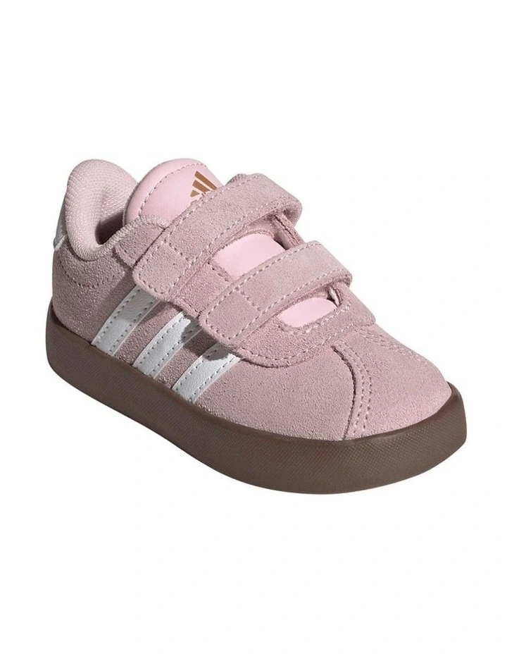 Vl Court 3.0 Self-Fastening Infant Sneakers In Pink image 4