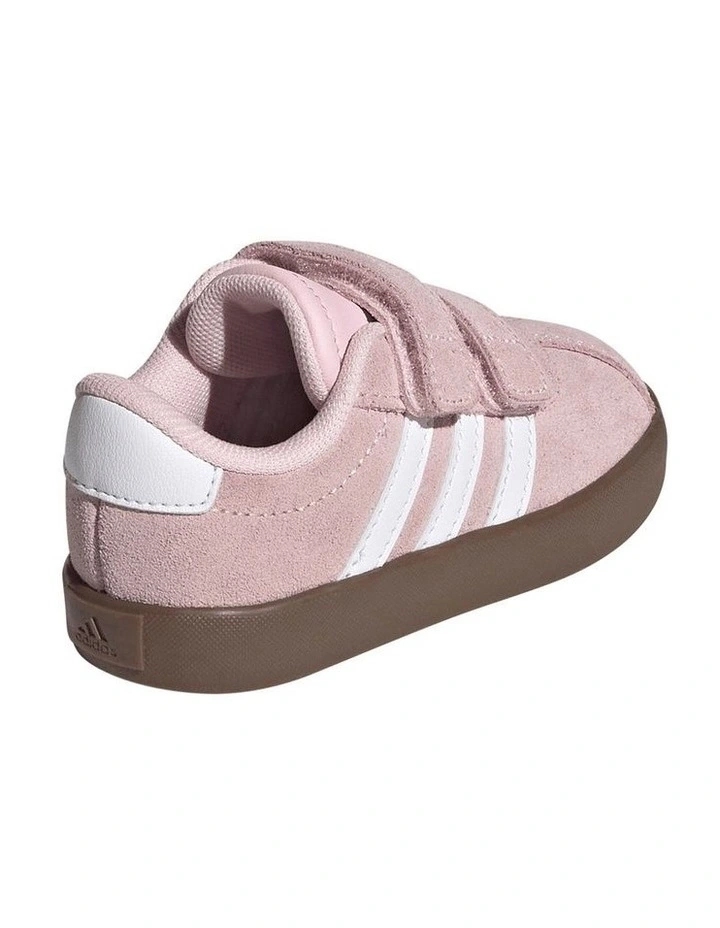 Vl Court 3.0 Self-Fastening Infant Sneakers In Pink image 5