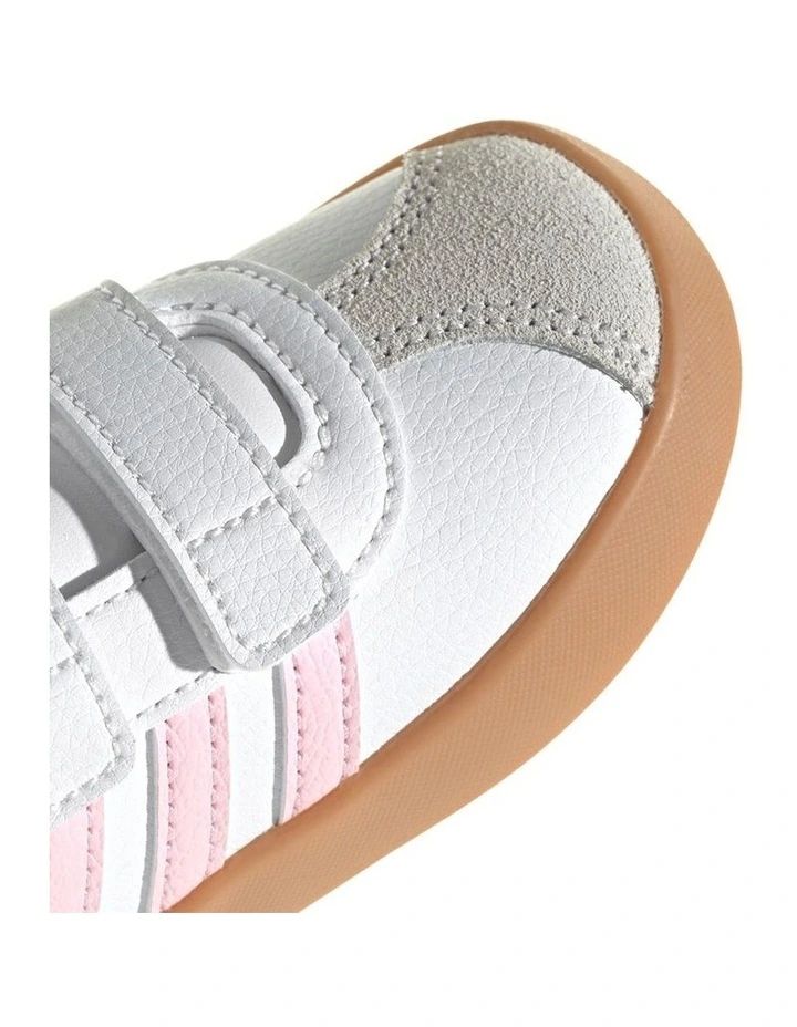 Vl Court 3.0 Self-Fastening Infant Sneakers In White image 5