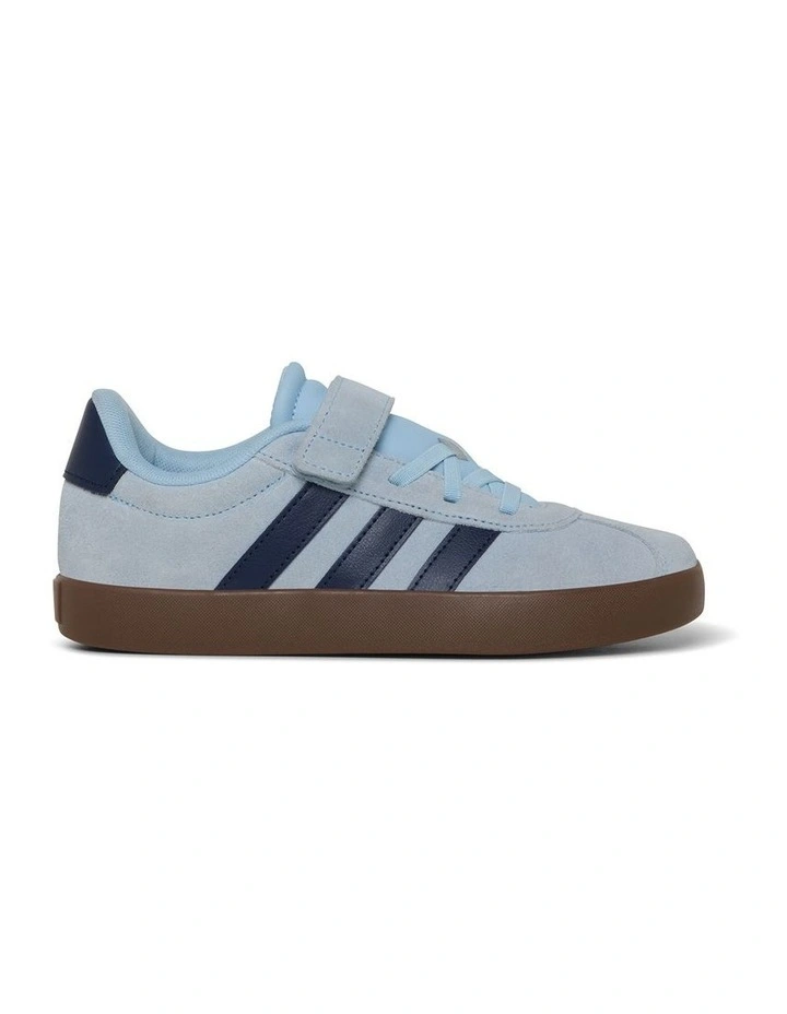 Vl Court 3.0 Self-Fastening Pre-School Sneakers In Indigo image 1