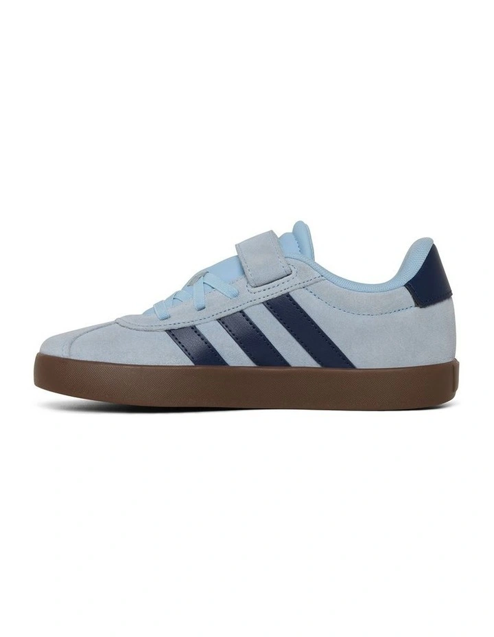 Vl Court 3.0 Self-Fastening Pre-School Sneakers In Indigo image 2