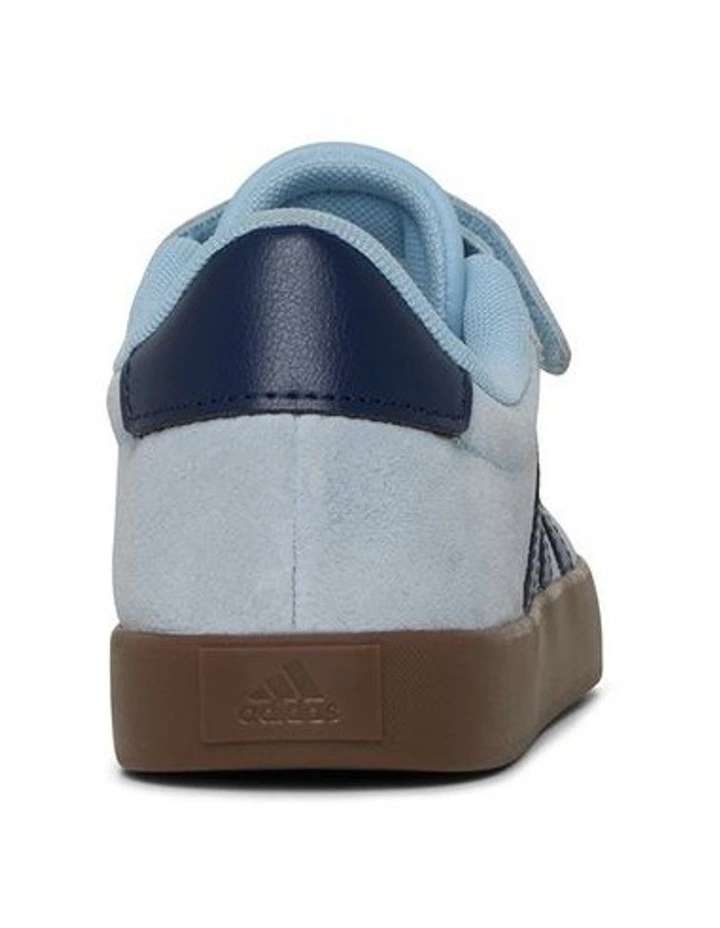 Vl Court 3.0 Self-Fastening Pre-School Sneakers In Indigo image 3