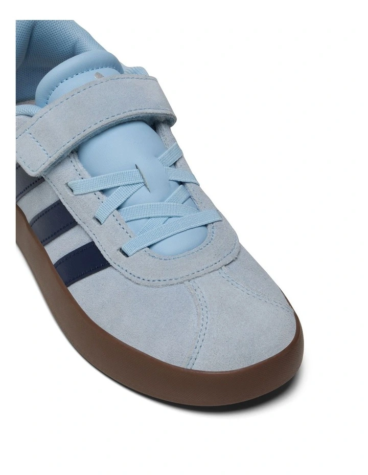 Vl Court 3.0 Self-Fastening Pre-School Sneakers In Indigo image 4