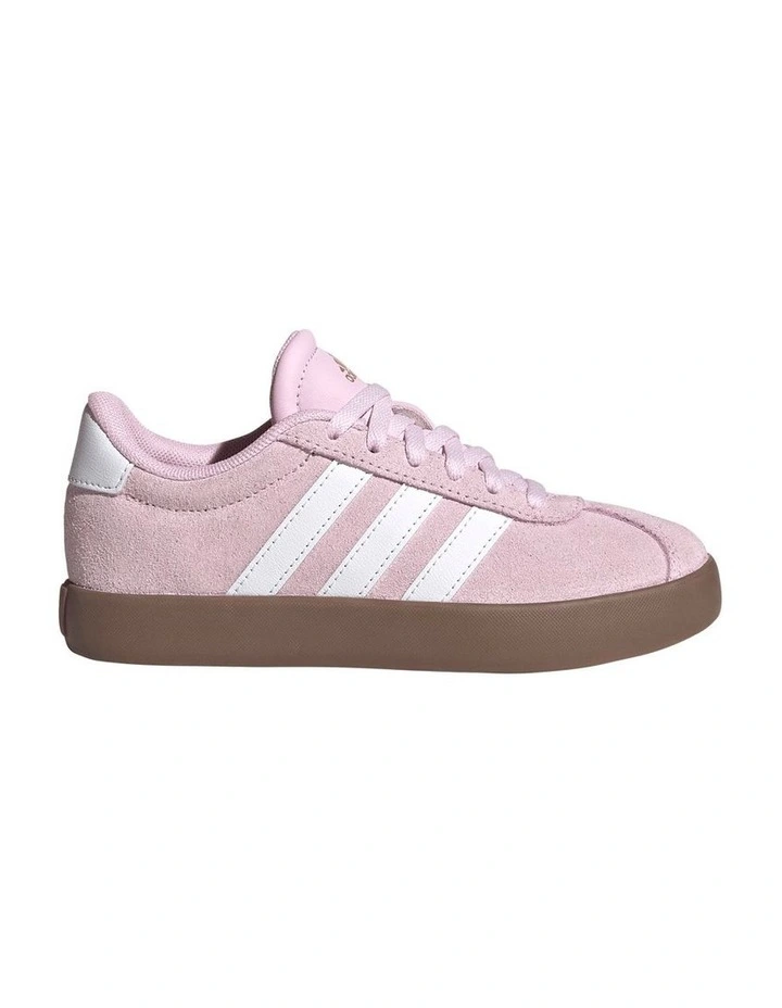 Vl Court 3.0 Self-Fastening Pre-School Sneakers In Pink image 1