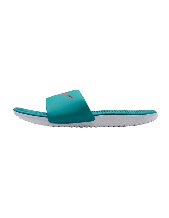 Kawa Slides Beach Sandals In Teal image 2