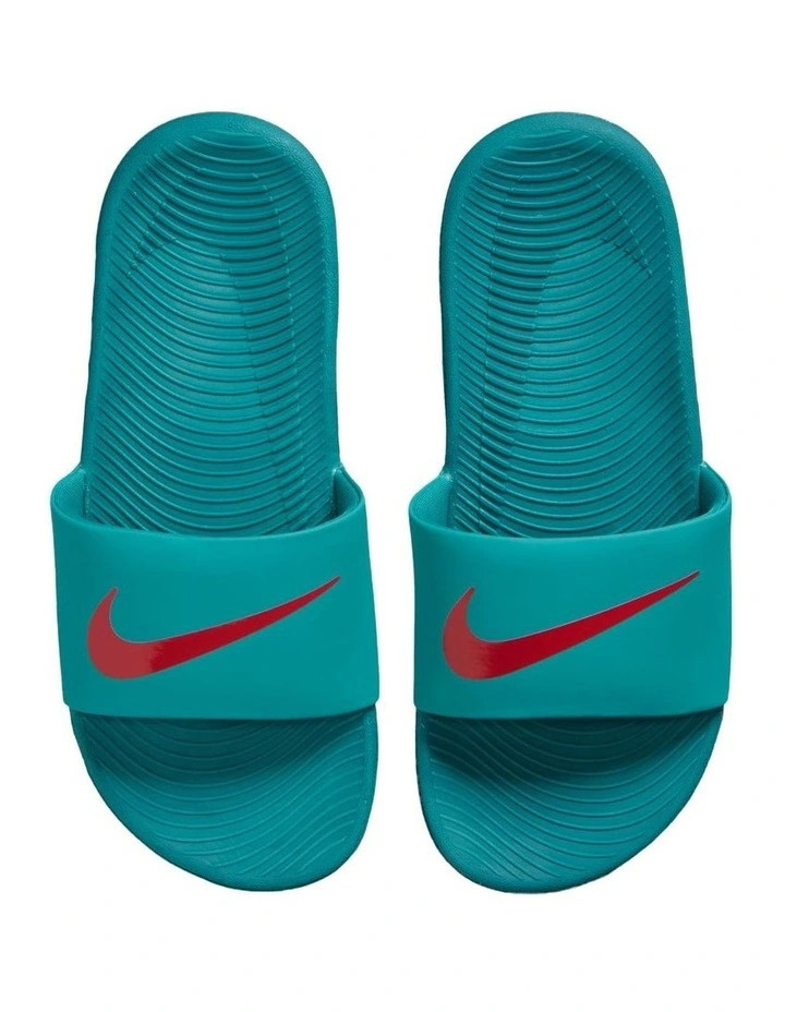 Kawa Slides Beach Sandals In Teal image 3