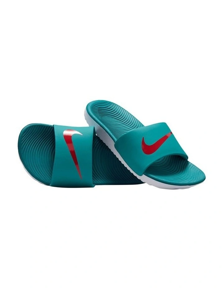 Kawa Slides Beach Sandals In Teal image 4