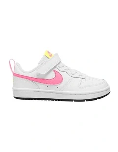 Court Borough Low 2 Pre School Sneakers In White