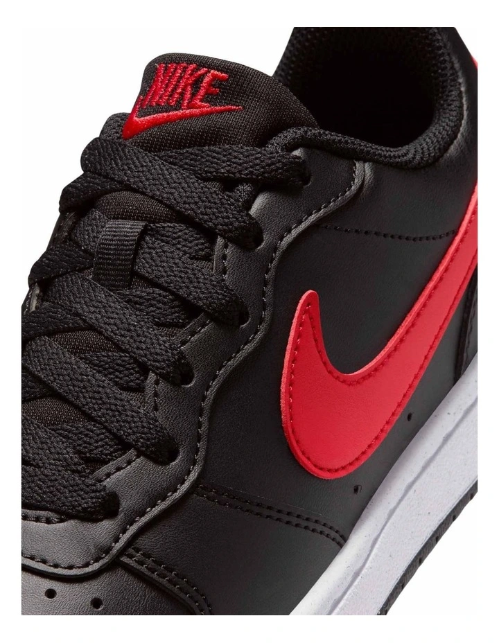 Court Borough Low Recraft Grade School Sneakers In Black image 5