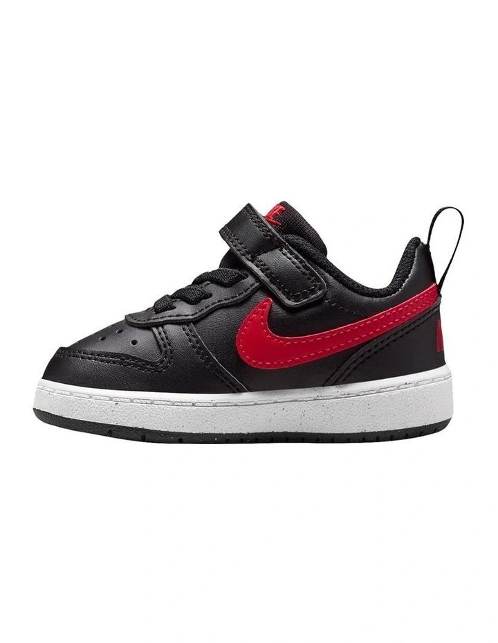 Court Borough Low Recraft Infant Sneakers In Black image 2
