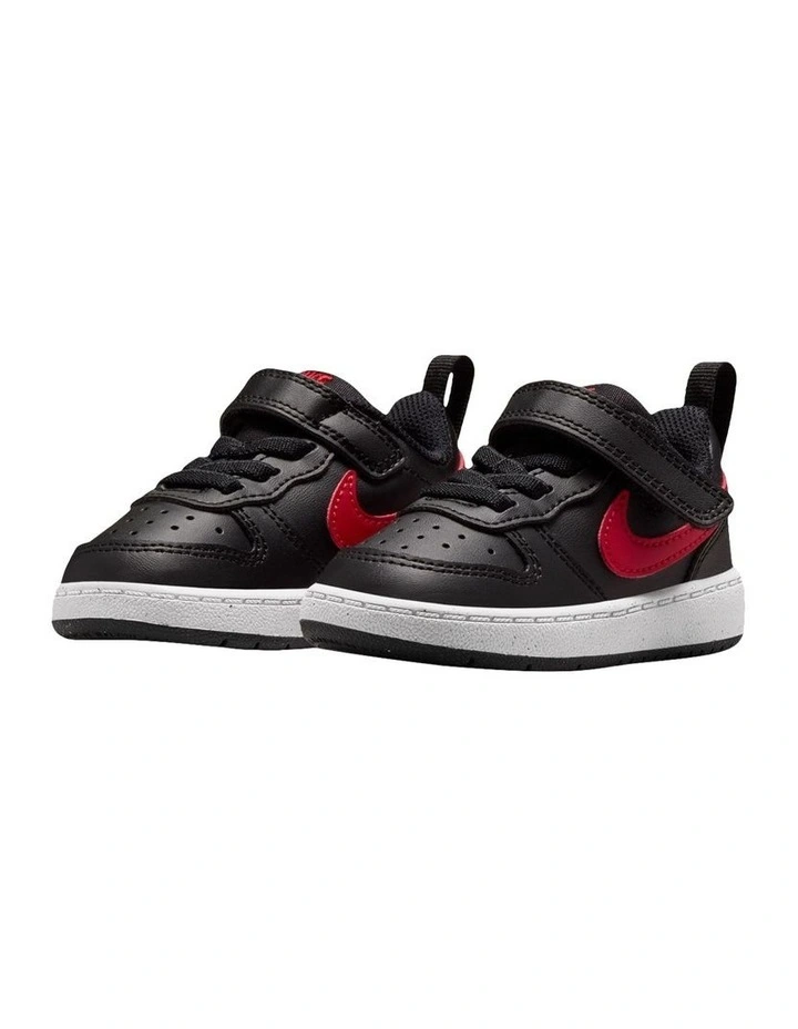 Court Borough Low Recraft Infant Sneakers In Black image 4