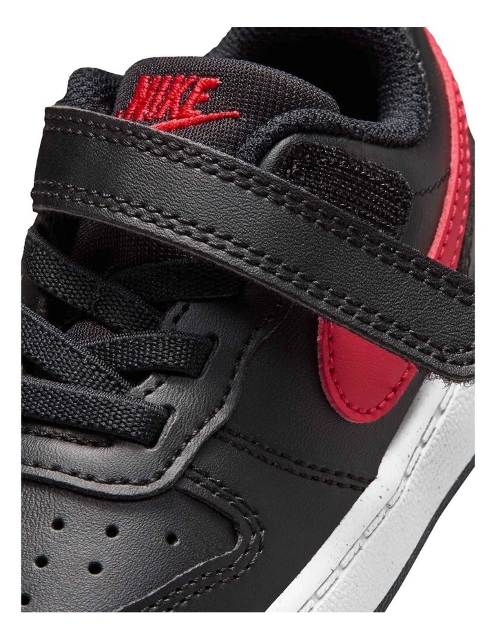 Court Borough Low Recraft Infant Sneakers In Black image 5