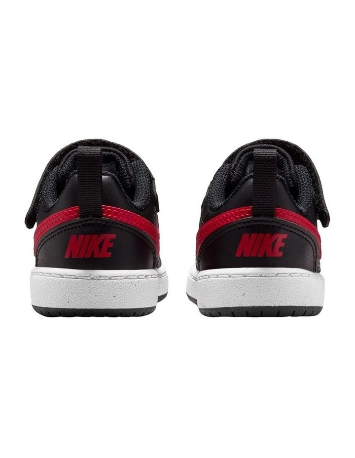 Court Borough Low Recraft Infant Sneakers In Black image 6
