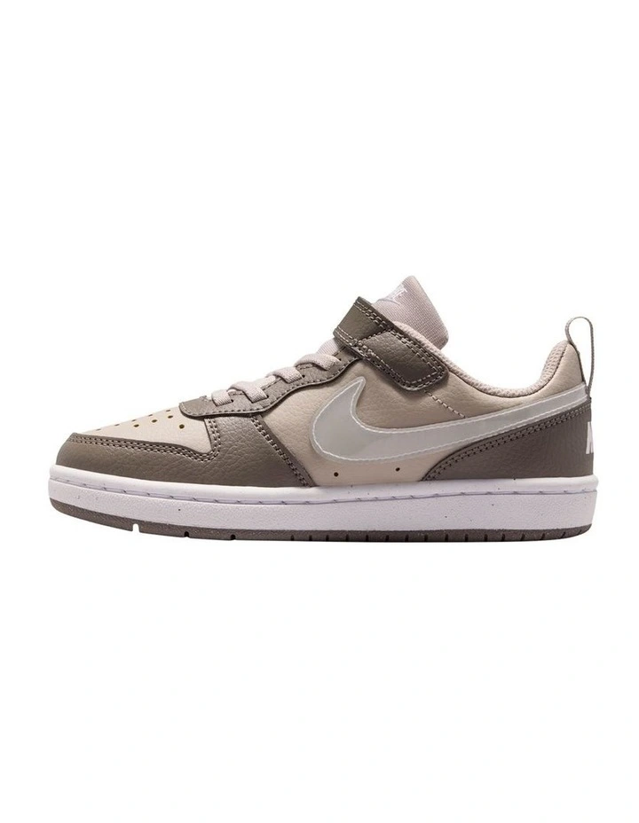 Court Borough Low Pre-School Sneakers In Brown image 2