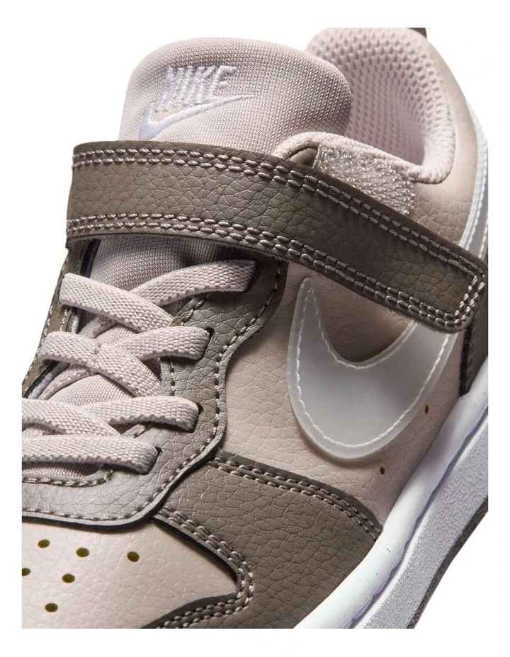 Court Borough Low Pre-School Sneakers In Brown image 5