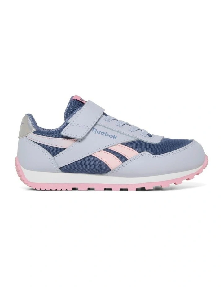 Reebok Glide Low Elastic & Top Strap Sneakers In Blue image 1