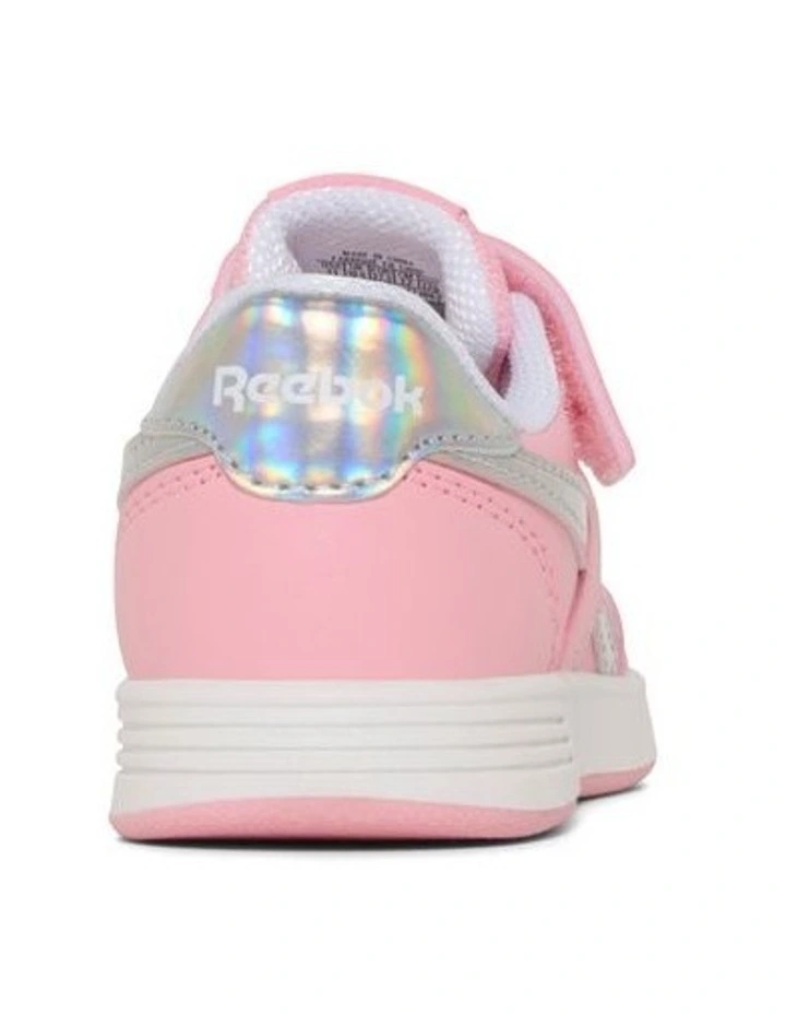 Court Advance Elastic Lace And Top Strap Sneakers In Pink image 3