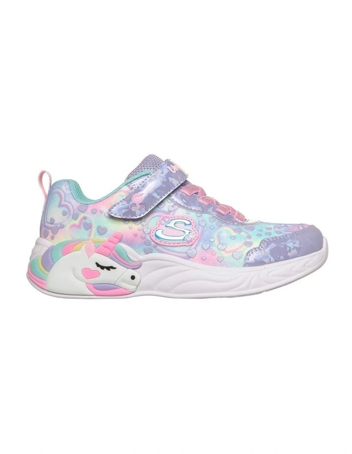 Unicorn Dreams Youth Sneakers In Lavender image 1