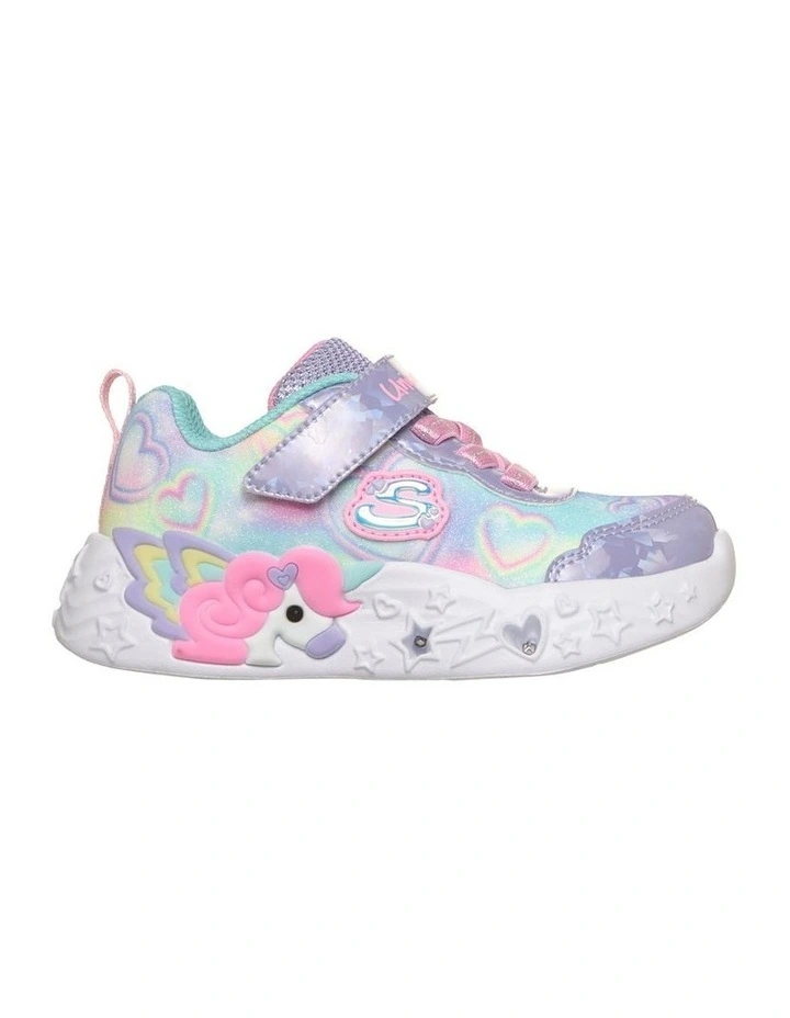 Unicorn Charmer Infant Sneakers In Lavender image 1