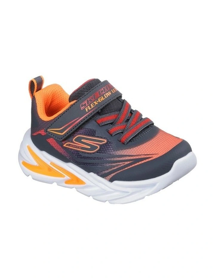 Flex Glow Ultra Infant Sneakers In Charcoal image 4
