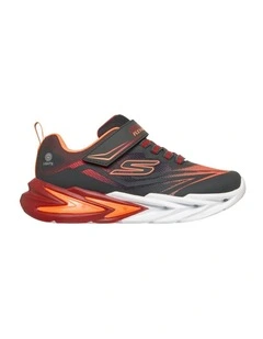 Flex Glow Ultra Youth Sneakers In Charcoal