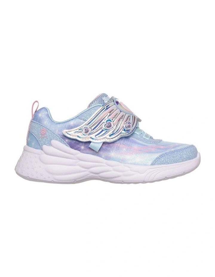 Dream Racer Wing Luxe Youth Sneakers in Lt Blue image 1