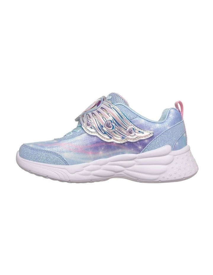 Dream Racer Wing Luxe Youth Sneakers in Lt Blue image 2