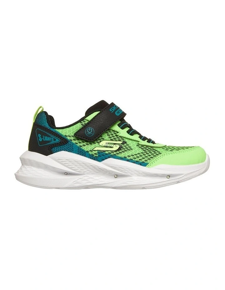 Meteor Lights 2.0 Youth Sneakers In Lime image 1