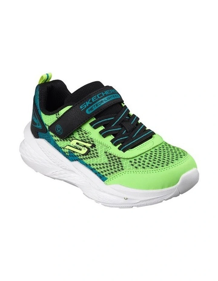 Meteor Lights 2.0 Youth Sneakers In Lime image 4