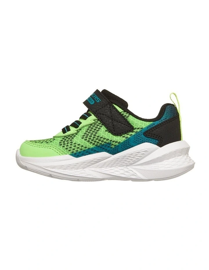 Meteor Lights 2.0 Infant Sneakers In Lime image 2