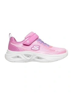 Sola Glow 2.0 Dazzle Steps Youth Sneakers In Pink