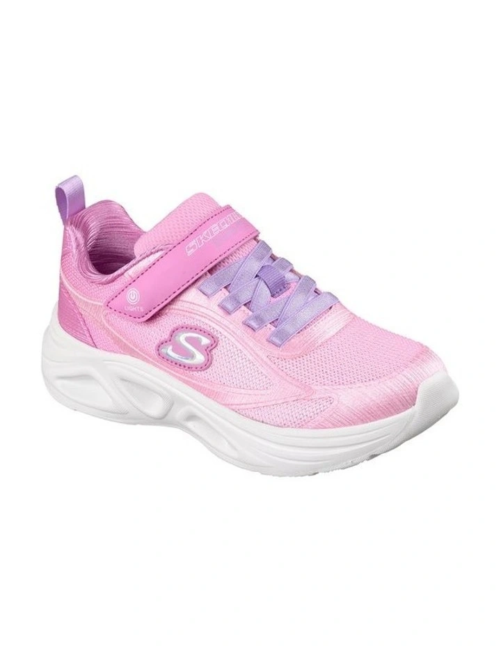 Sola Glow 2.0 Dazzle Steps Youth Sneakers In Pink image 4