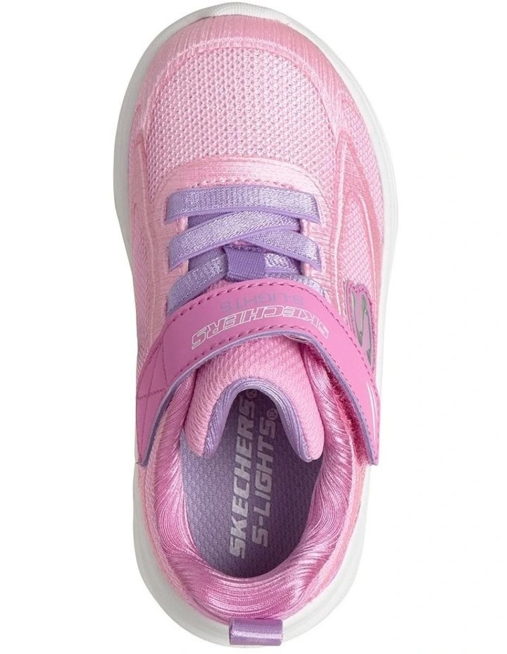 Sola Glow 2.0 Dazzle Steps Infant Sneakers In Pink image 3