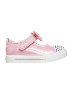 Twinkle Toes Sparks Precious Jane Infant Sneakers In Lt Pink