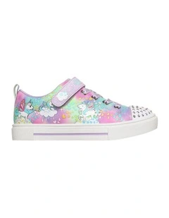Twinkle Toes Sparks Unicorn Sneakers In Lavender
