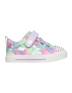Twinkle Toes Unicorn Infant Sneakers In Lavender