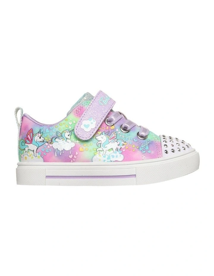 Twinkle Toes Unicorn Infant Sneakers In Lavender image 1