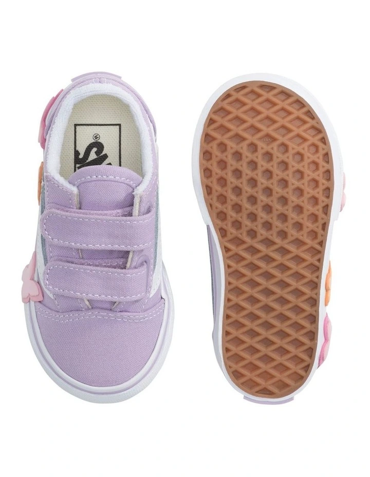 Old Skool V Butterfly Infant Sneakers In Lt Purple image 2