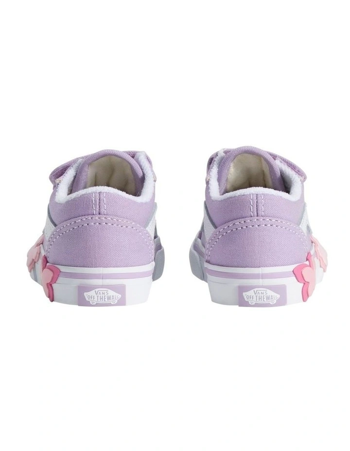 Old Skool V Butterfly Infant Sneakers In Lt Purple image 3