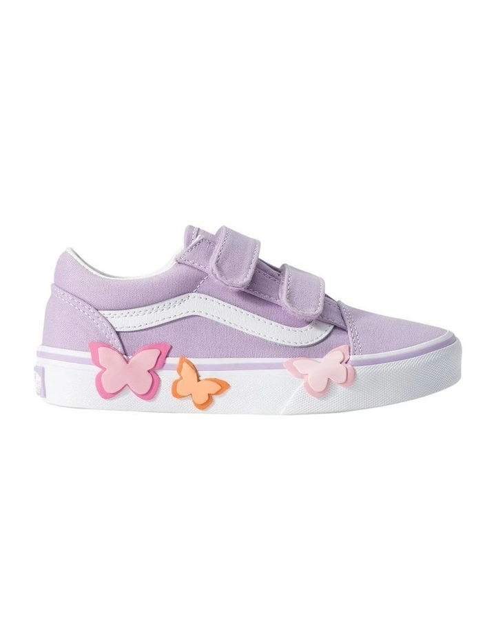 Old Skool V Butterfly Youth Sneakers In Lt Purple image 1