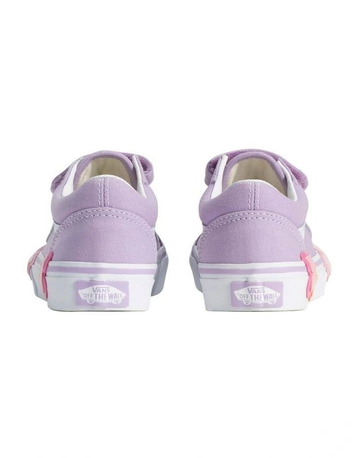 Old Skool V Butterfly Youth Sneakers In Lt Purple image 2