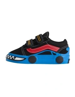 Old Skool V Car Infant Sneakers In Black